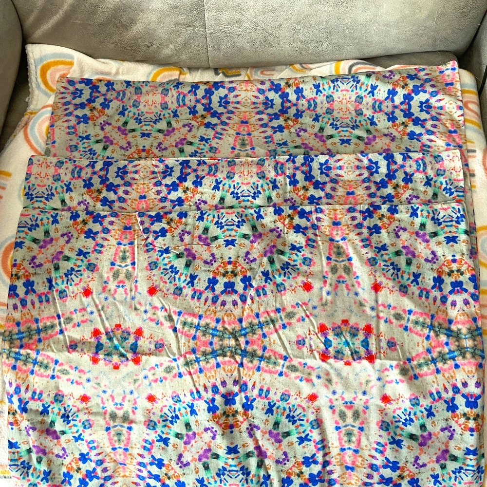 Natural Life Sooo Soft Pillowcases Dark Cream Tie Dye